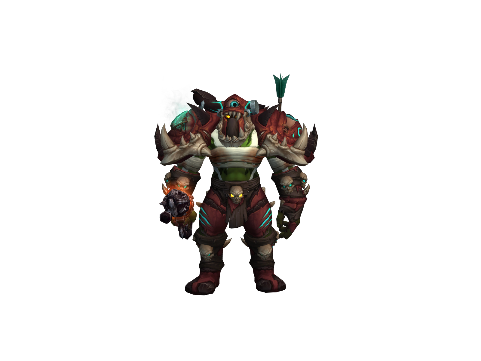 Orqism 3D character render