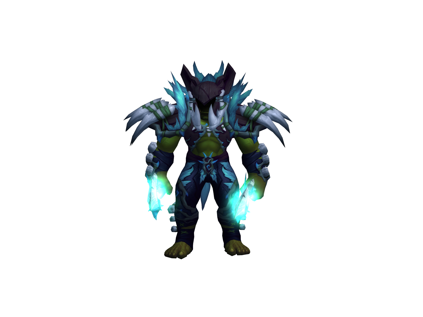 Bpressed 3D character render