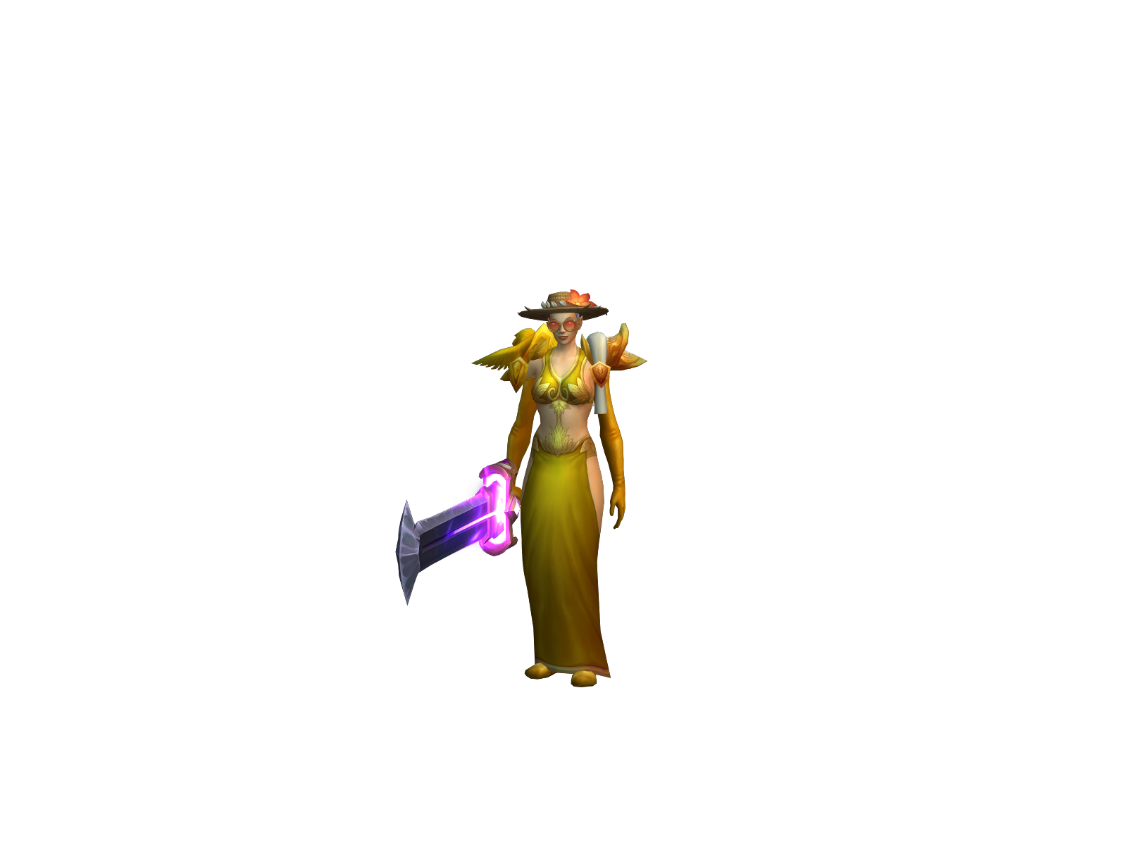 Amperez 3D character render