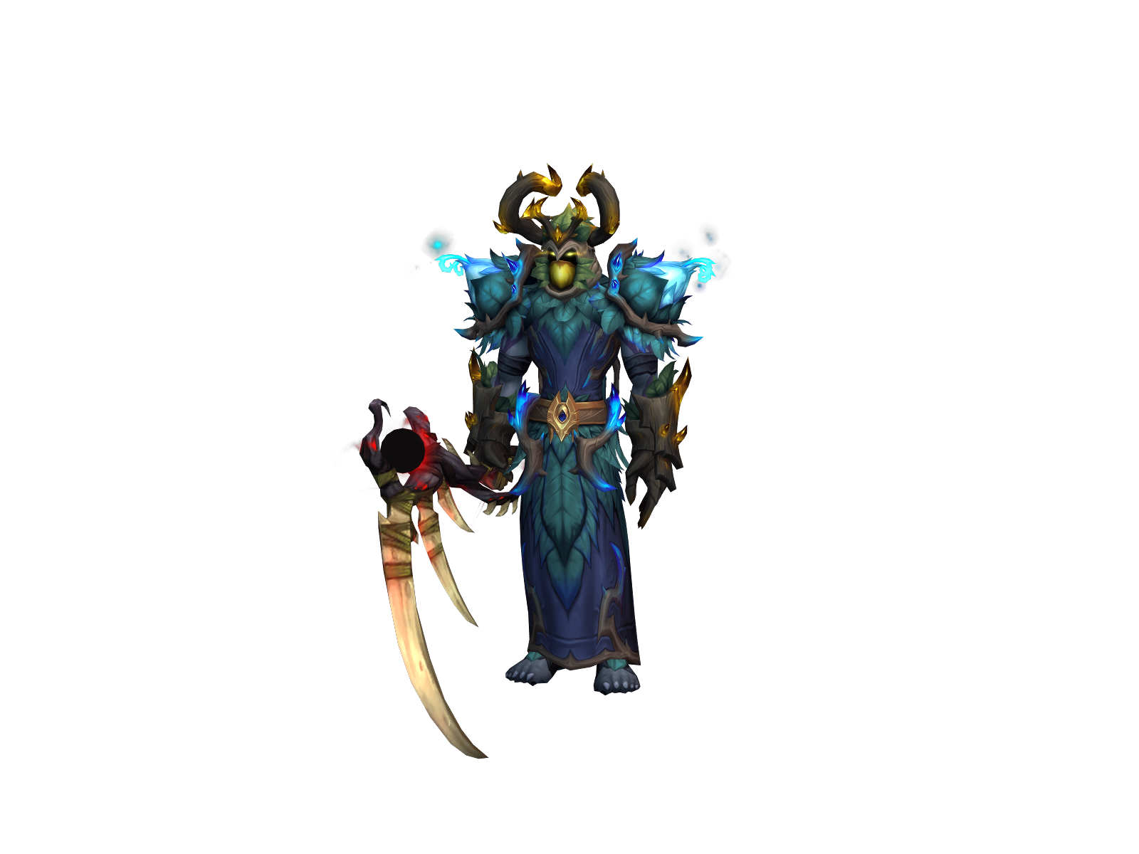 Shambls 3D character render