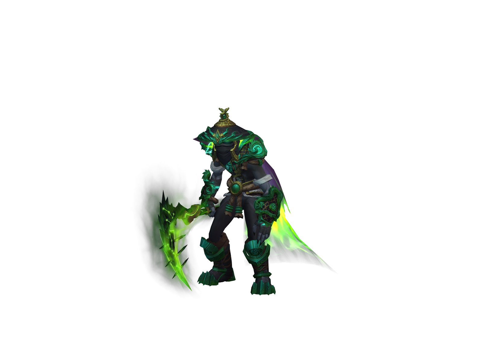 Sxemonk 3D character render