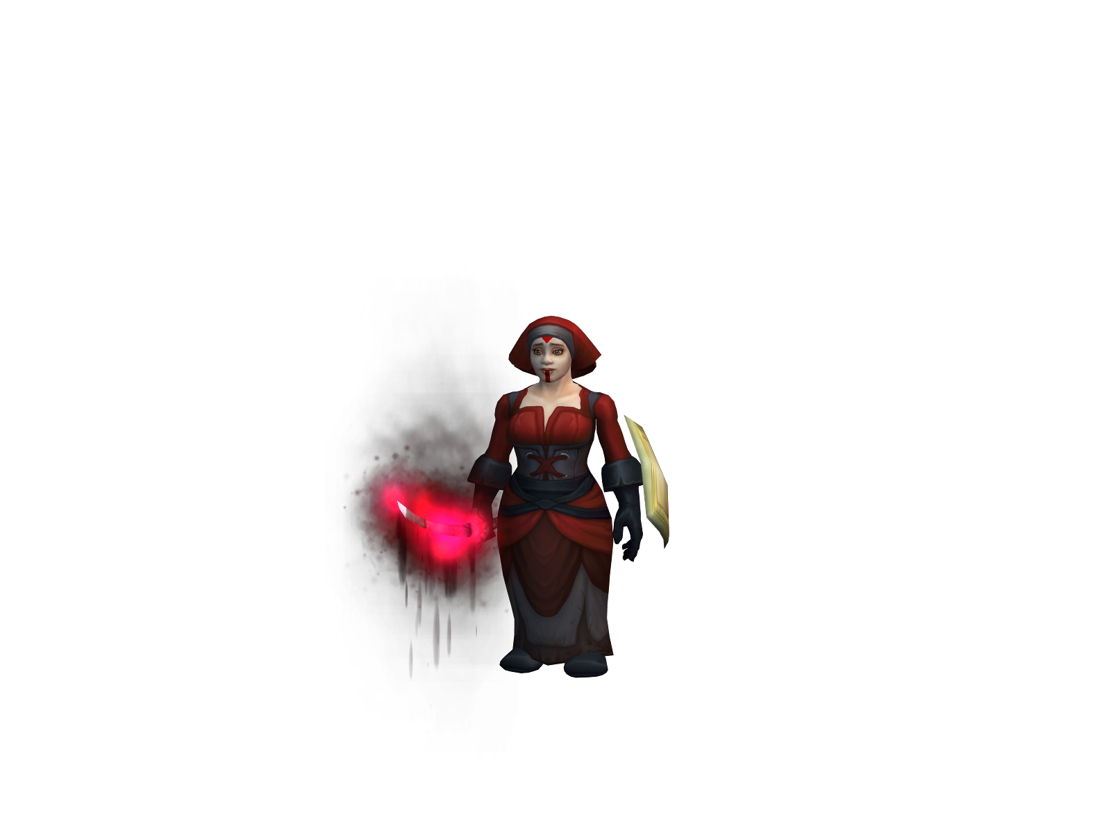 Senamon 3D character render