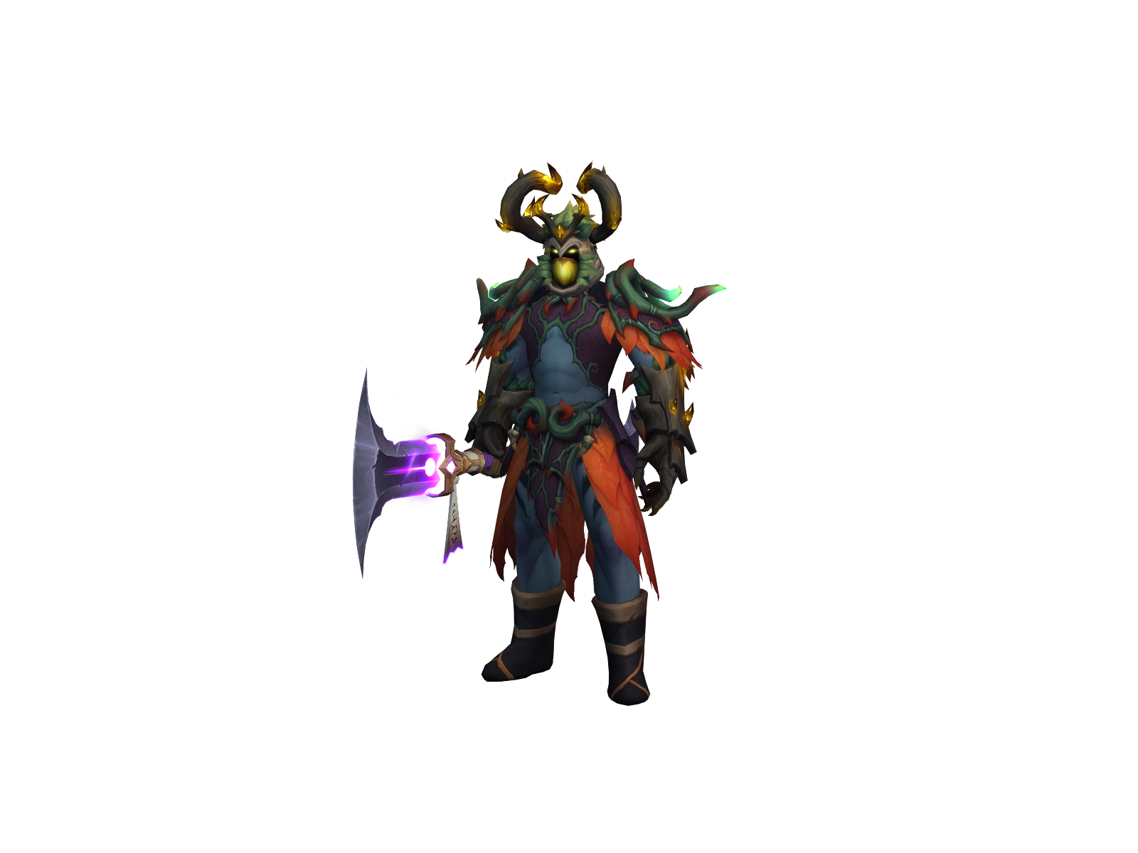 Dumeskar 3D character render