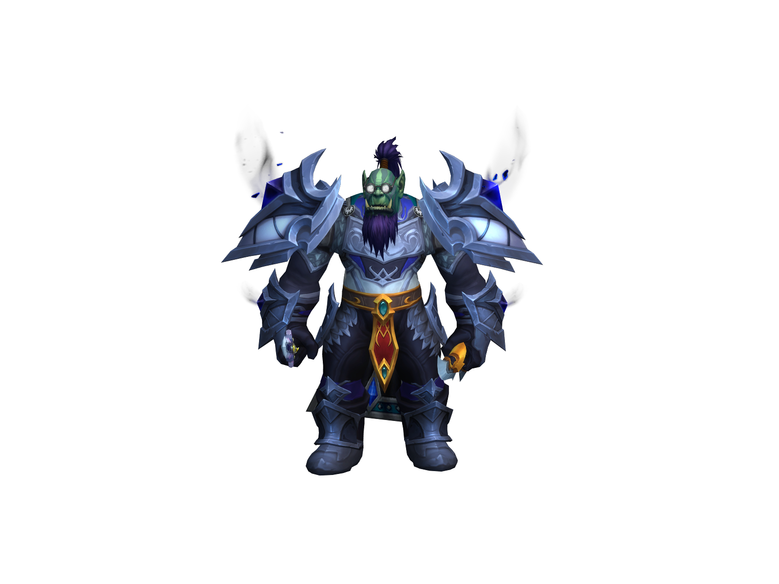 Pedunculated 3D character render