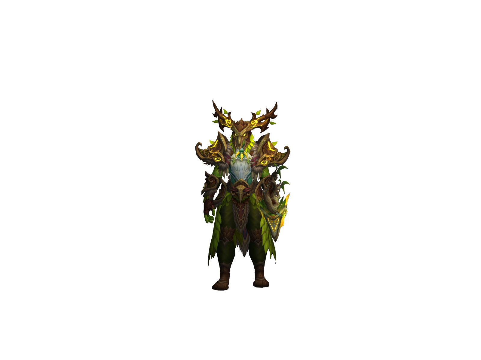 Choroc 3D character render