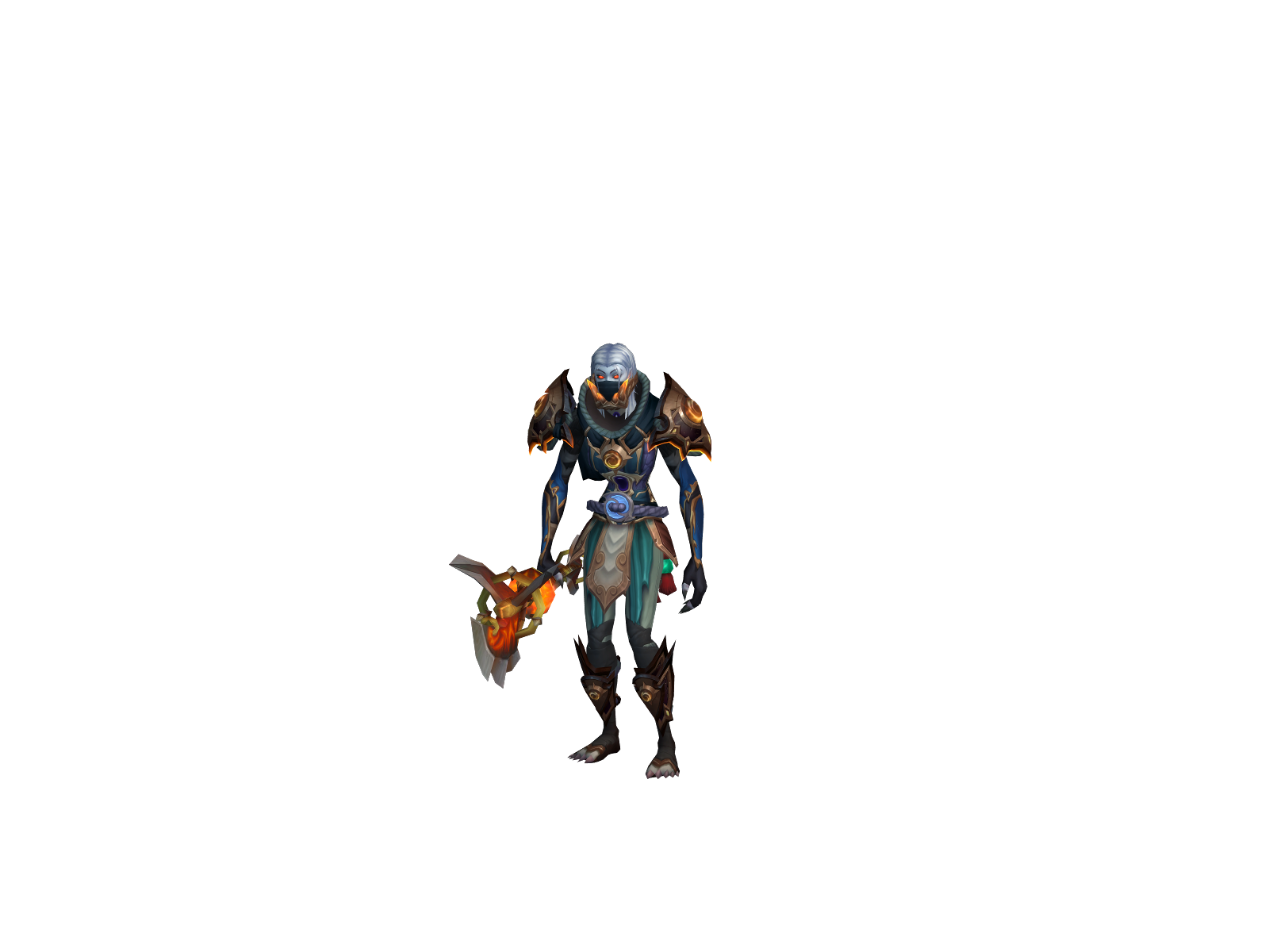 Valru 3D character render