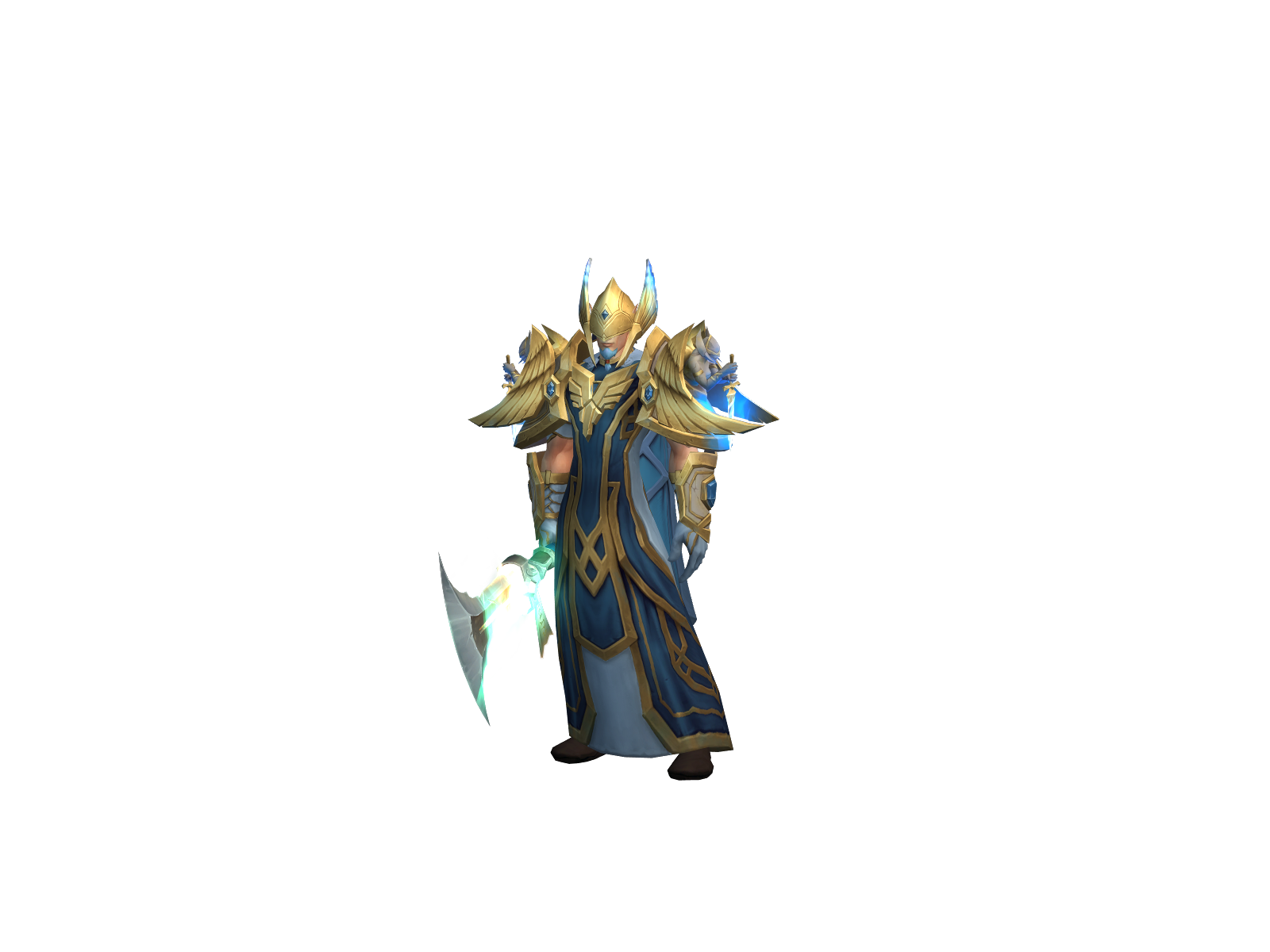 Dawnreign 3D character render