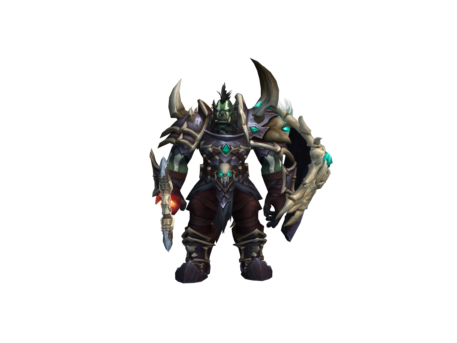 Mogrä 3D character render