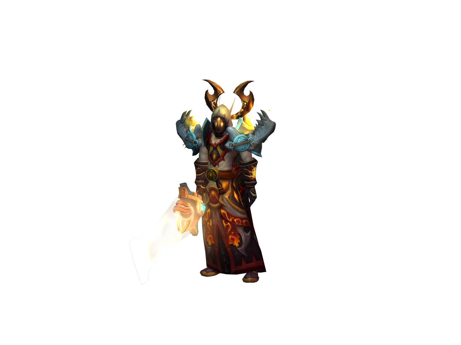 Mloll 3D character render