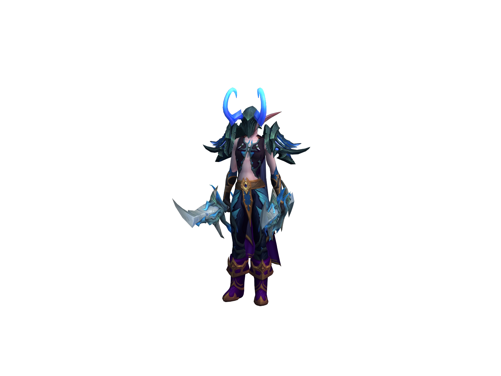Akàli 3D character render