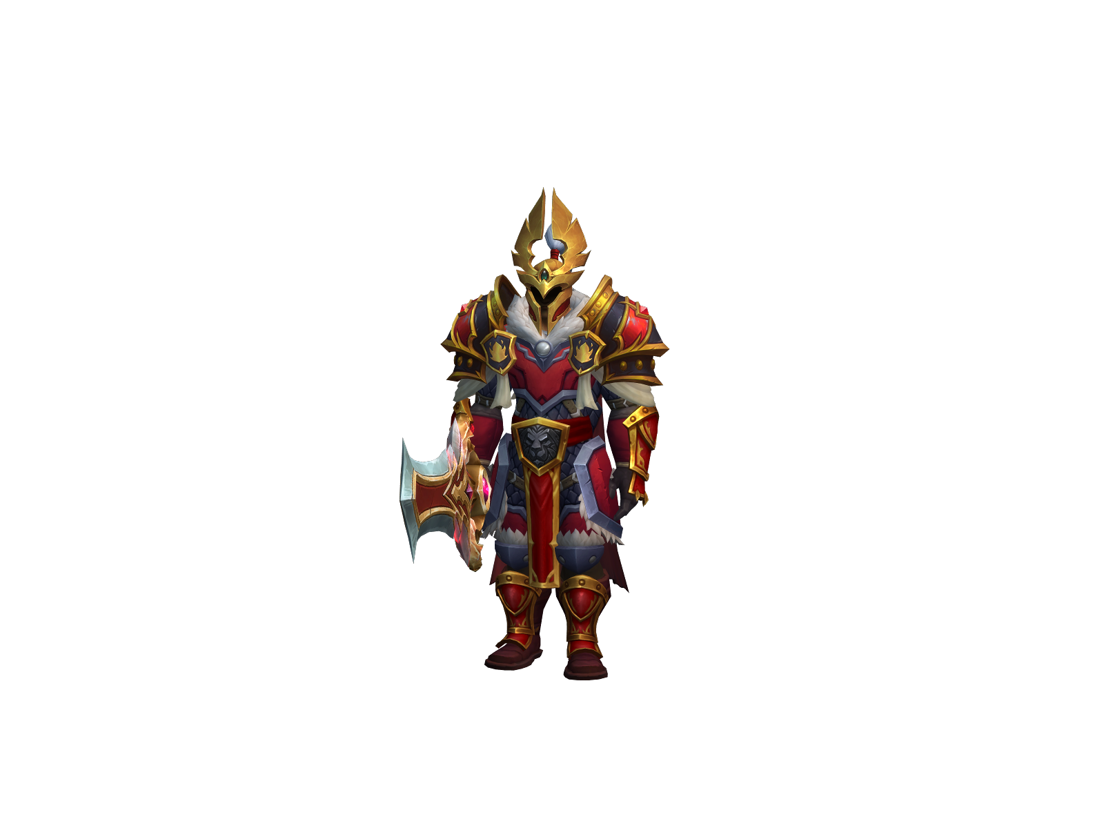 Uldrich 3D character render