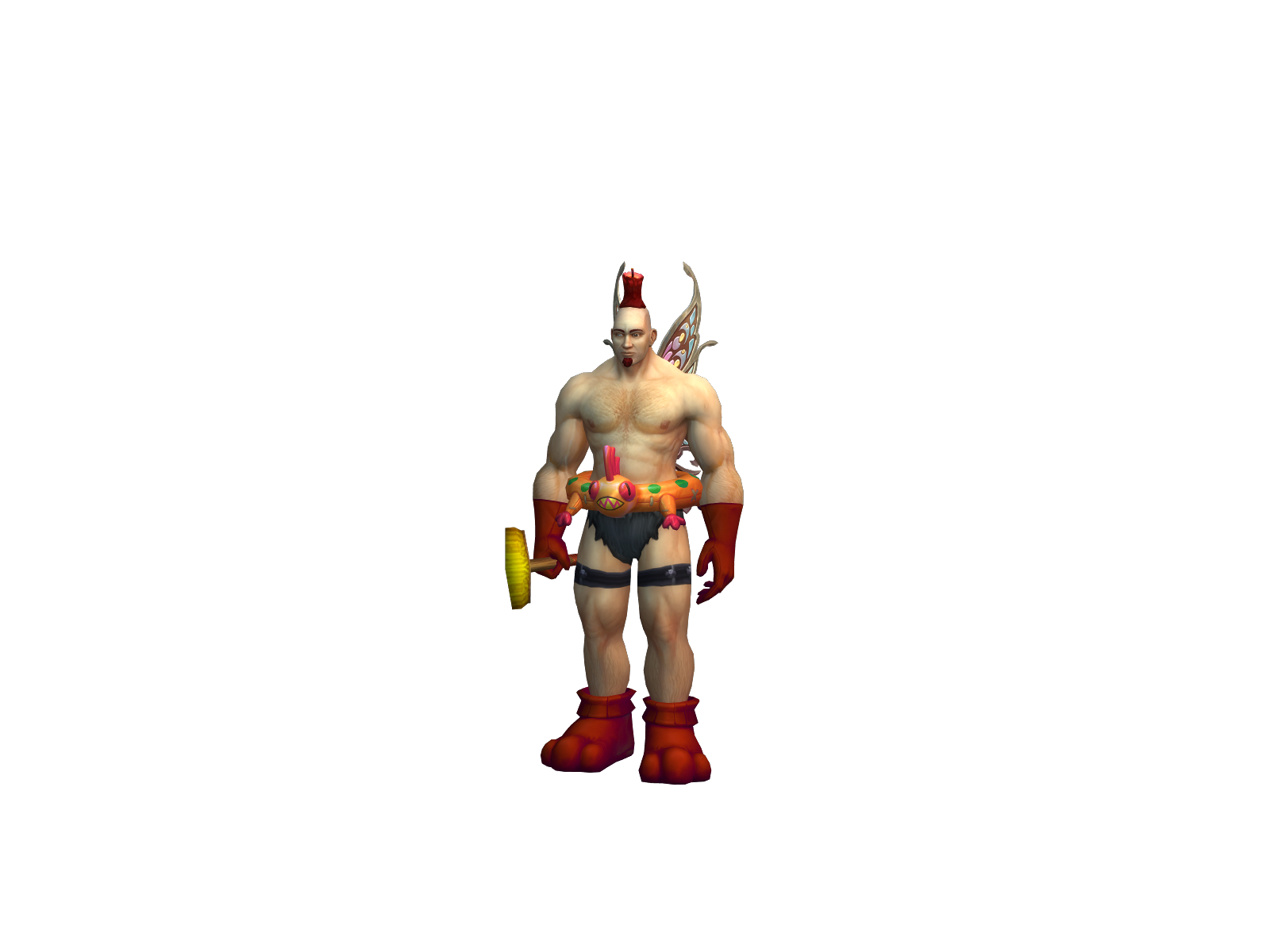 Châko 3D character render