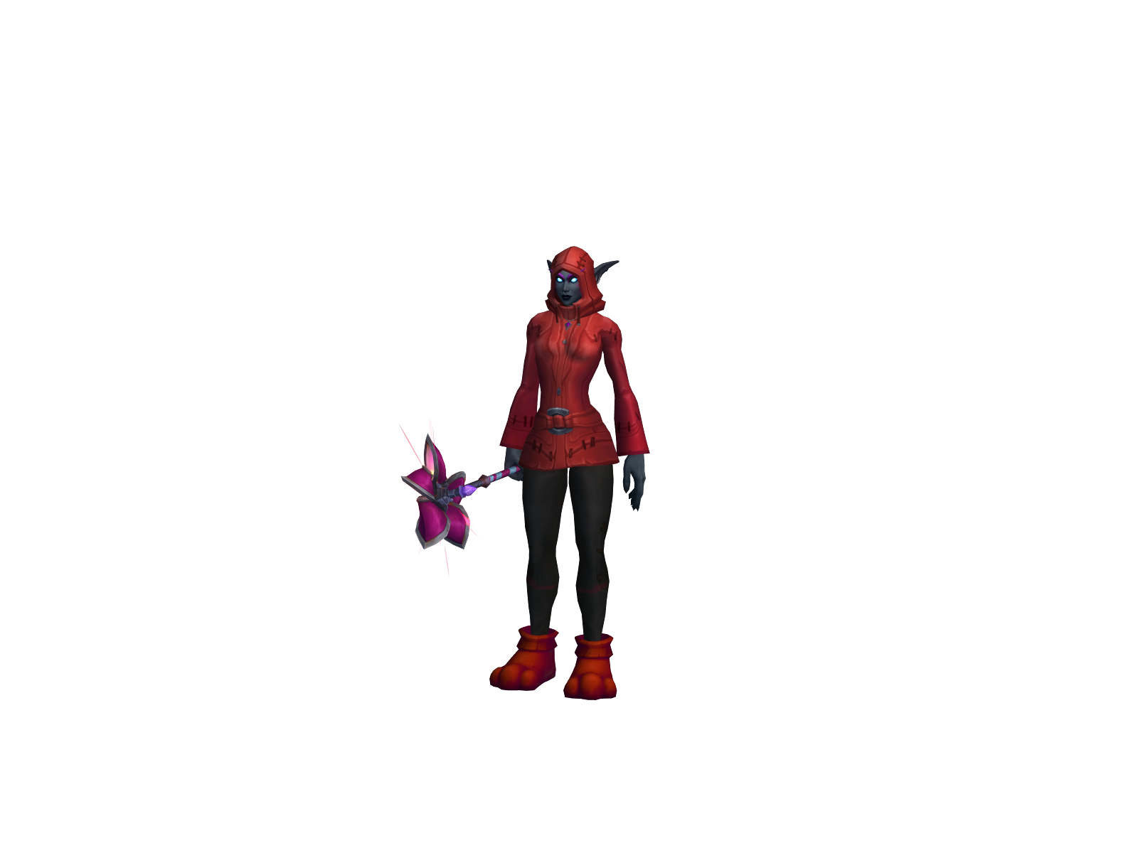 Sìdepiece 3D character render
