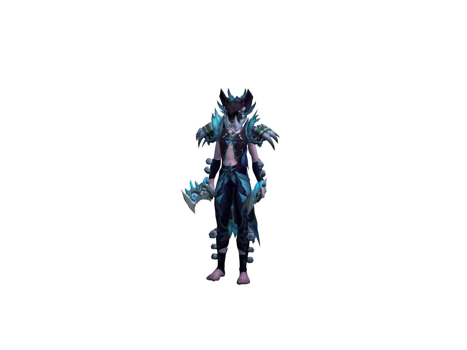 Butterfuu 3D character render