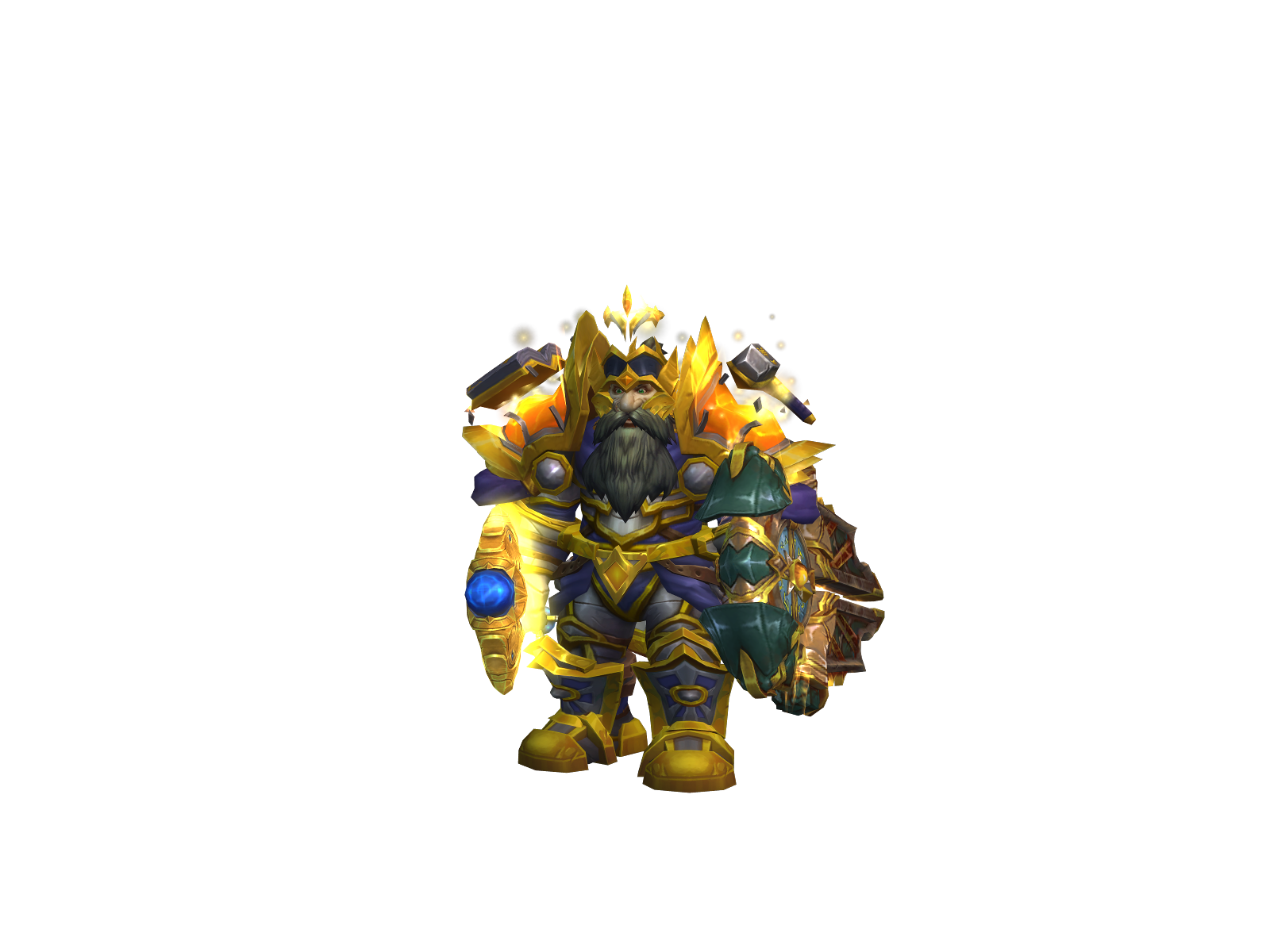 Caelen 3D character render