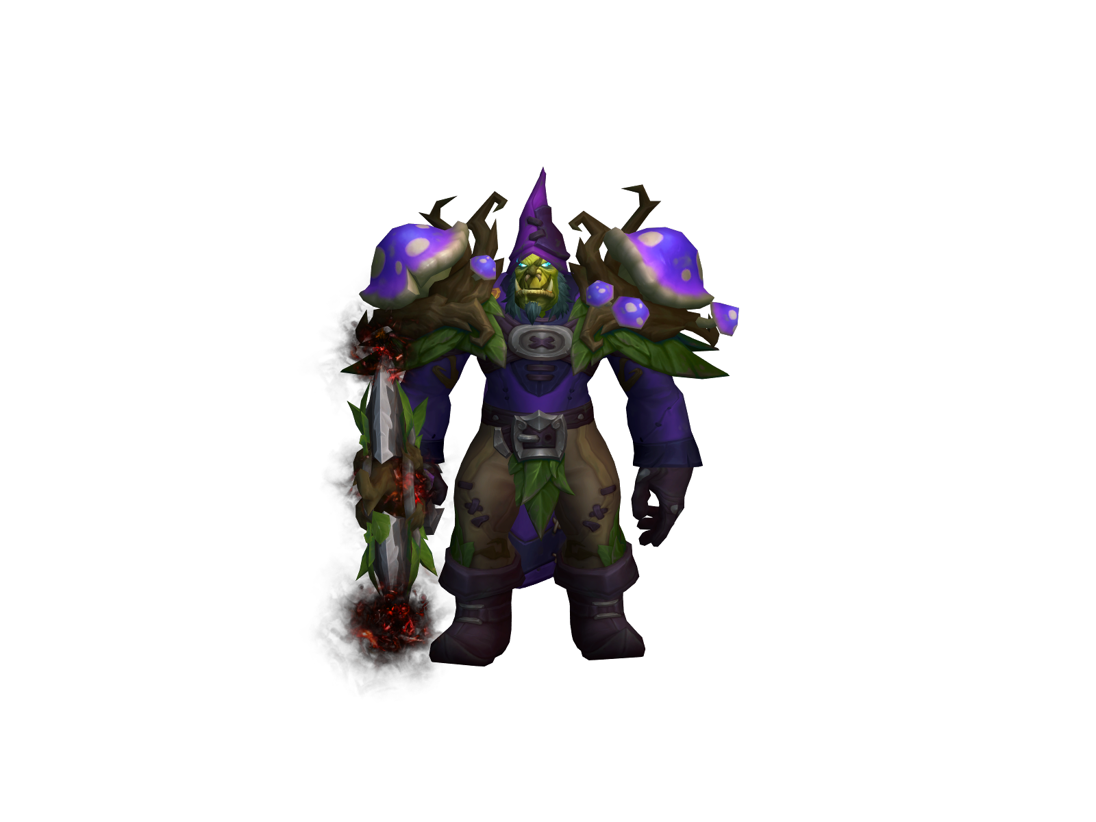 Anustuffer 3D character render