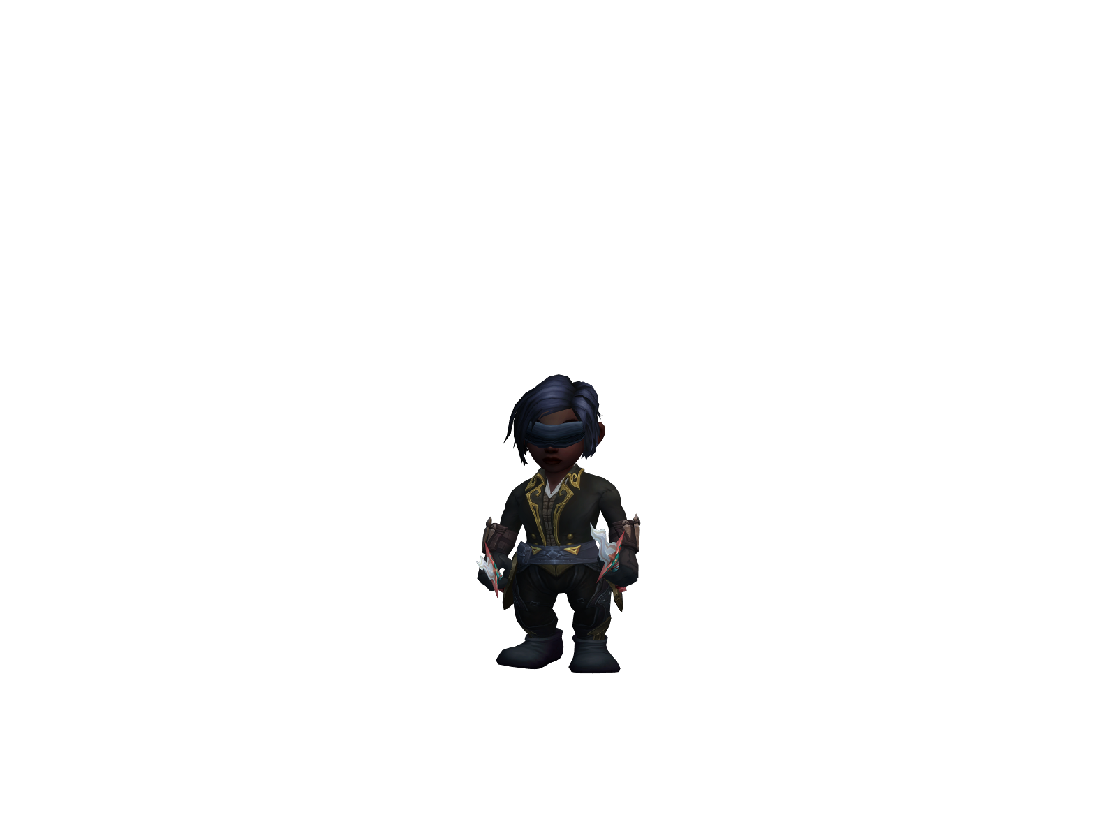 Niñjä 3D character render