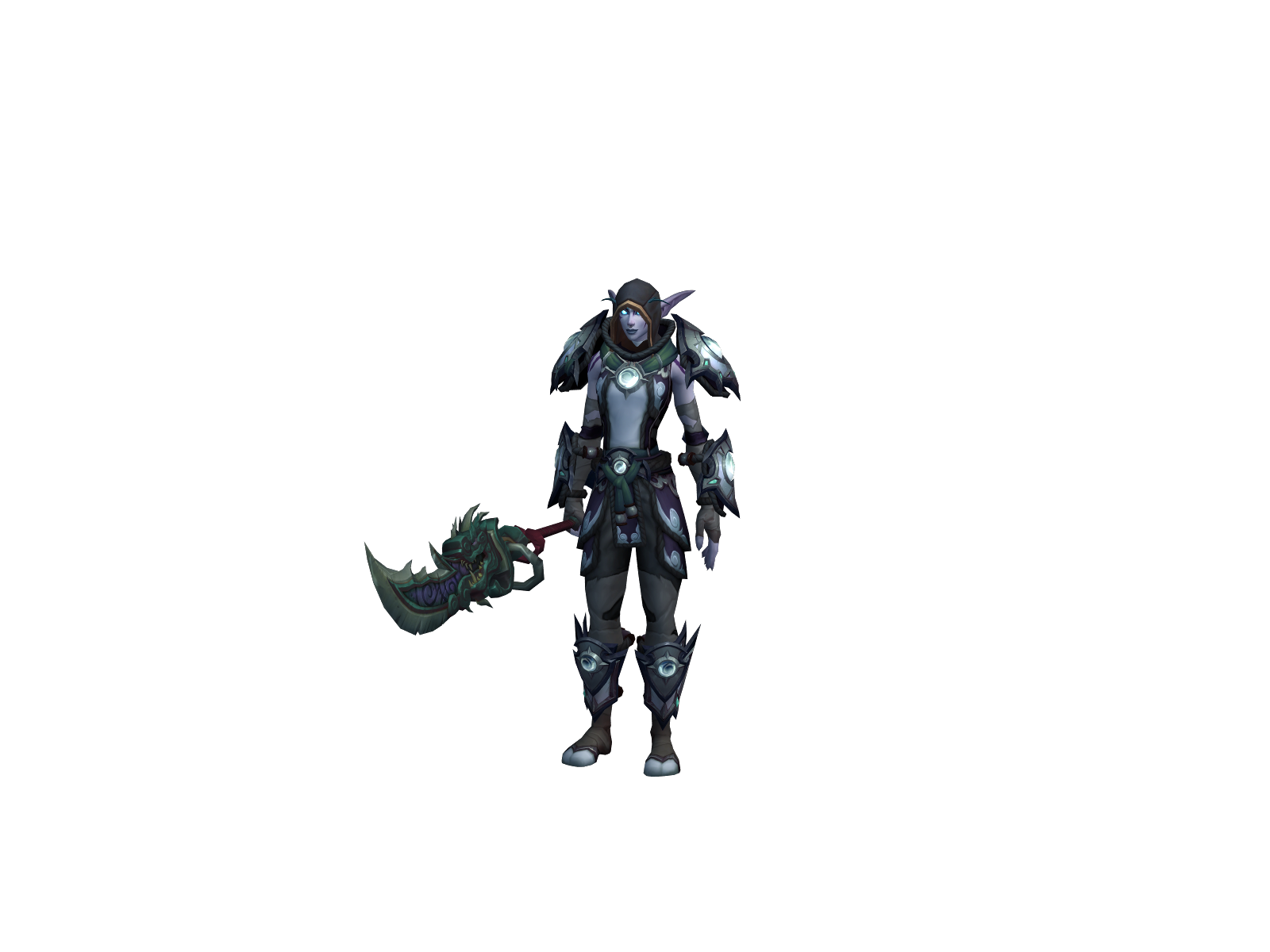 Thiccfordays 3D character render
