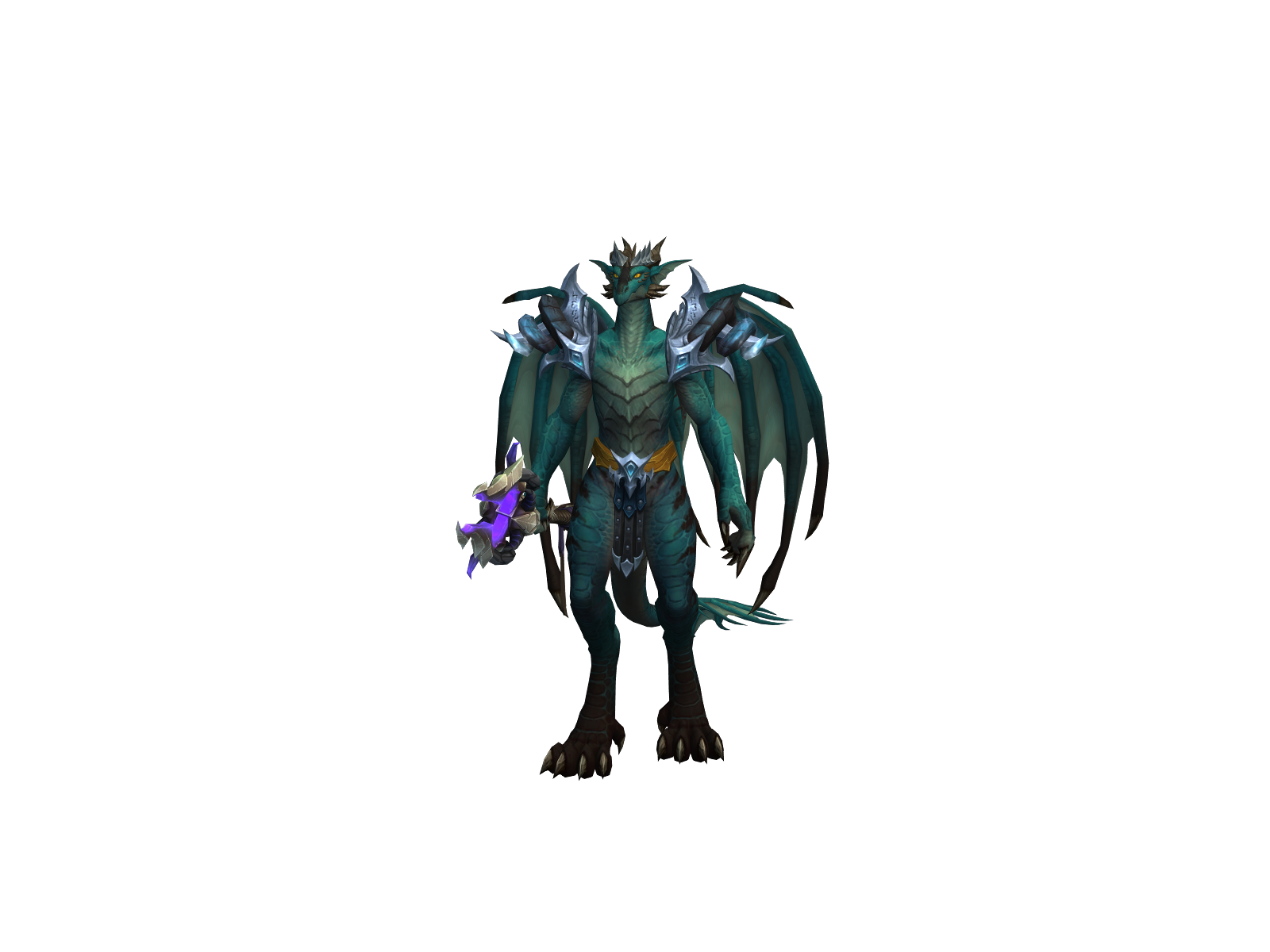 Rerollevoker 3D character render