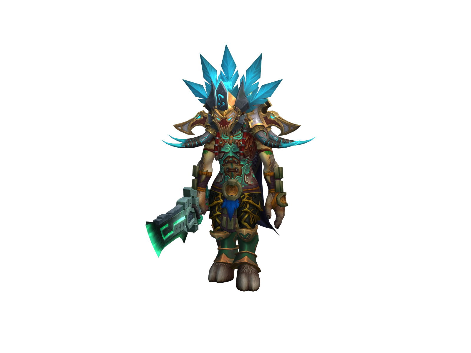 Armseye 3D character render