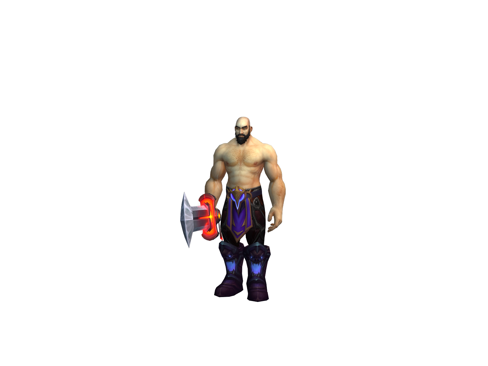 Piinadin 3D character render