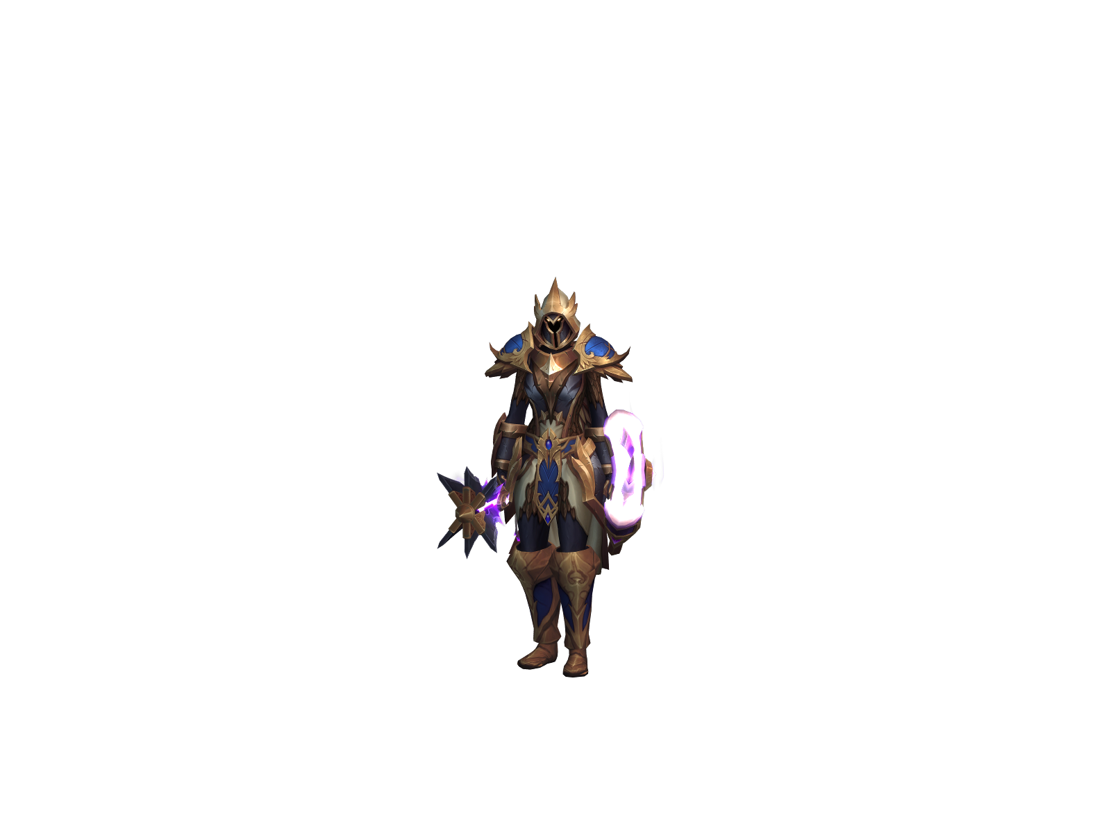 Silvermind 3D character render