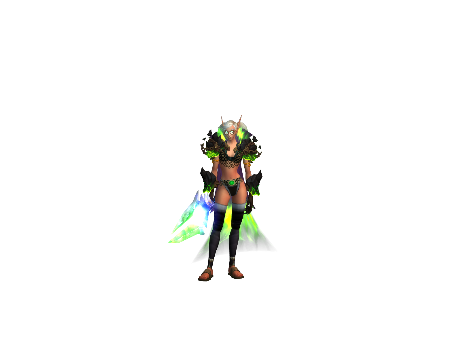Babayagà 3D character render