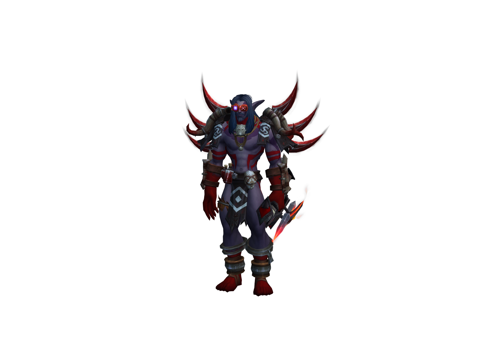 Azzblasticus 3D character render