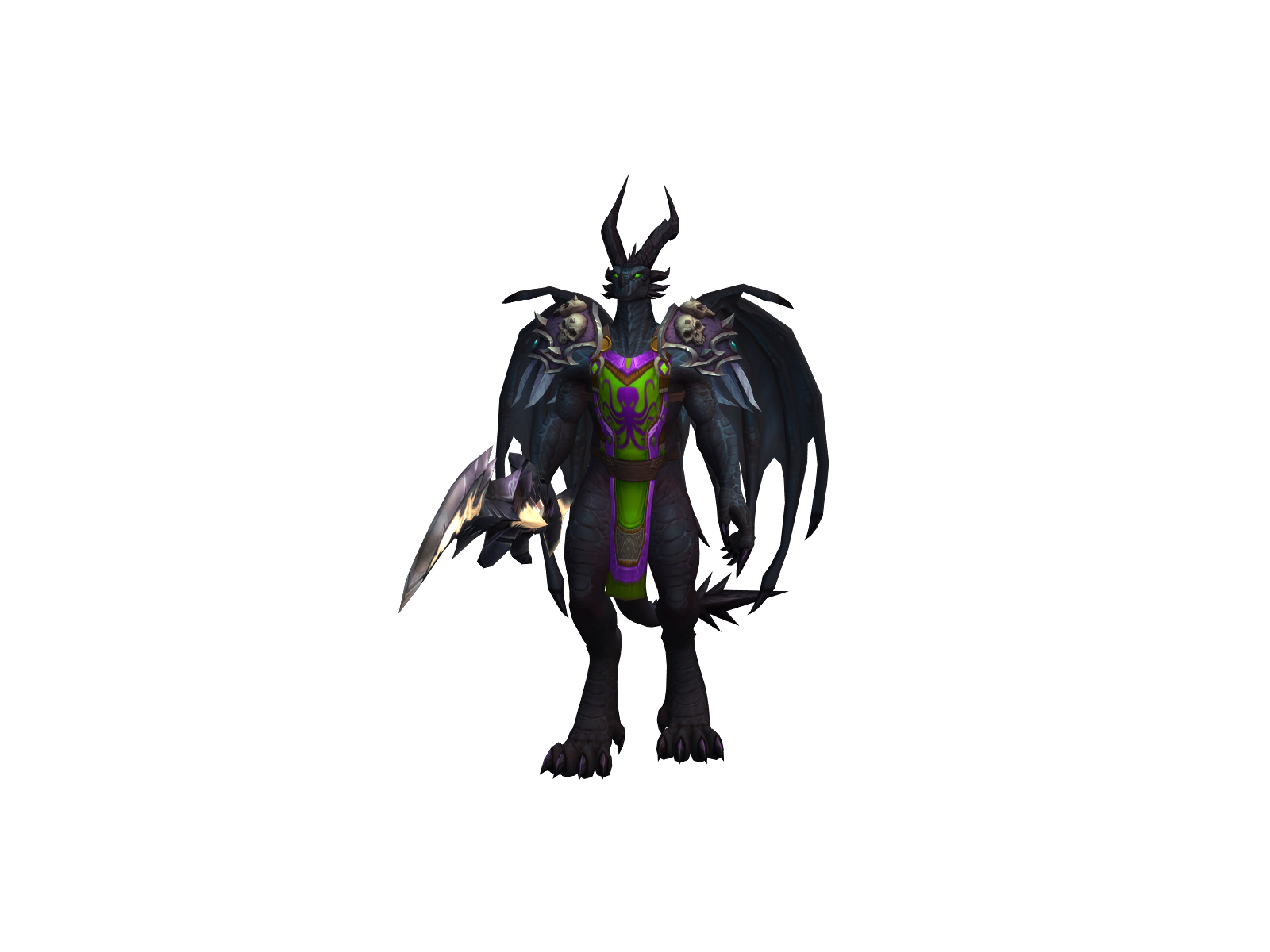 Beefywingz 3D character render