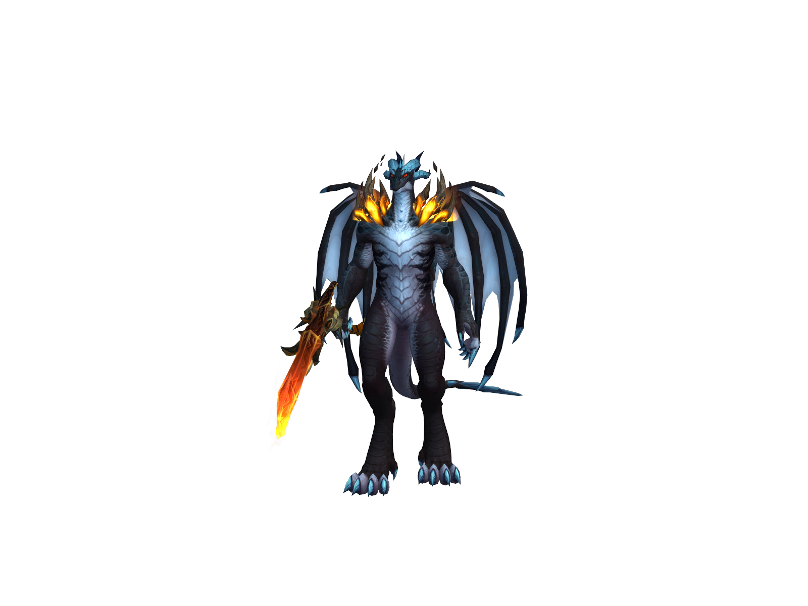 Evóker 3D character render
