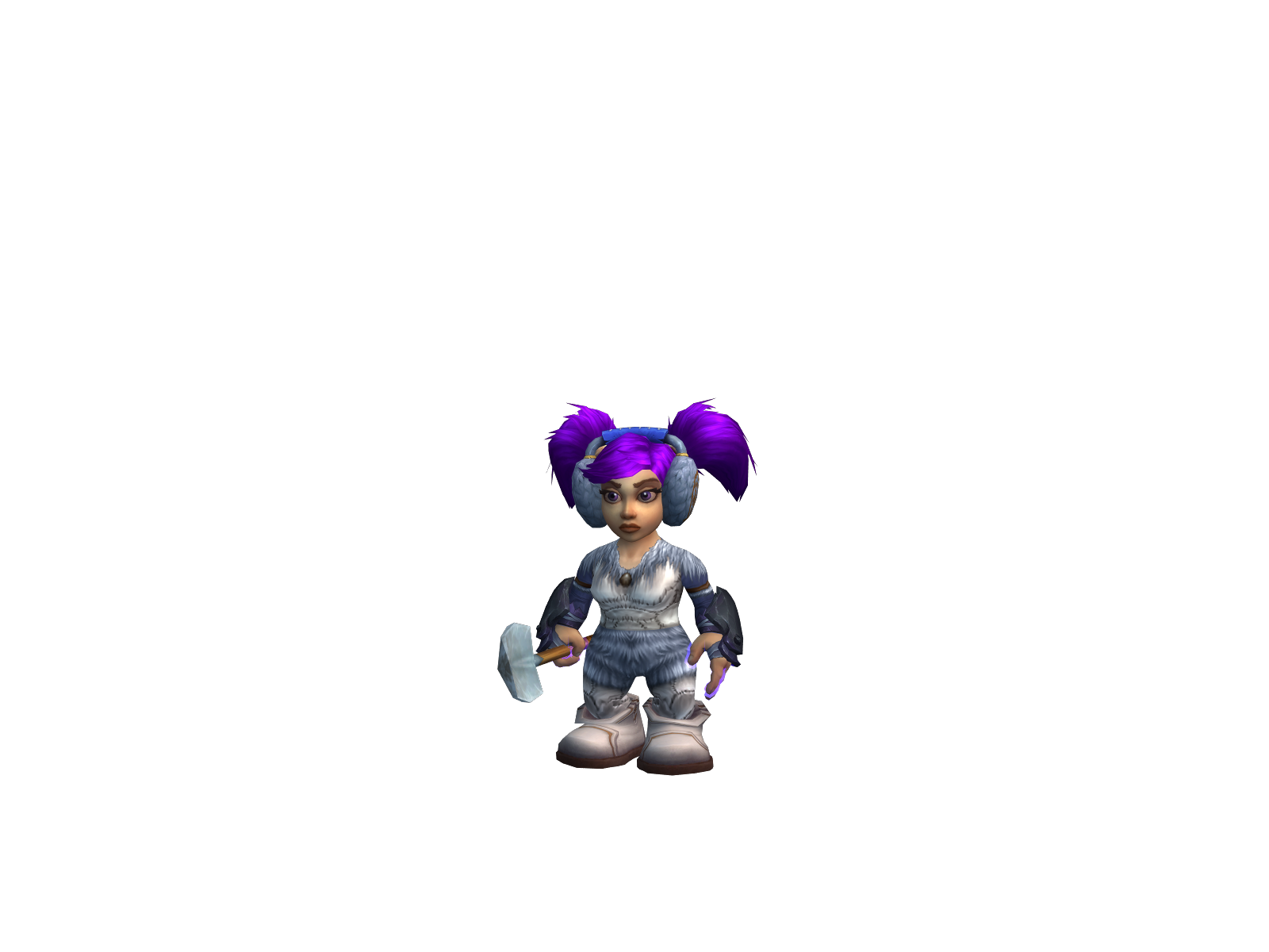 Ahba 3D character render