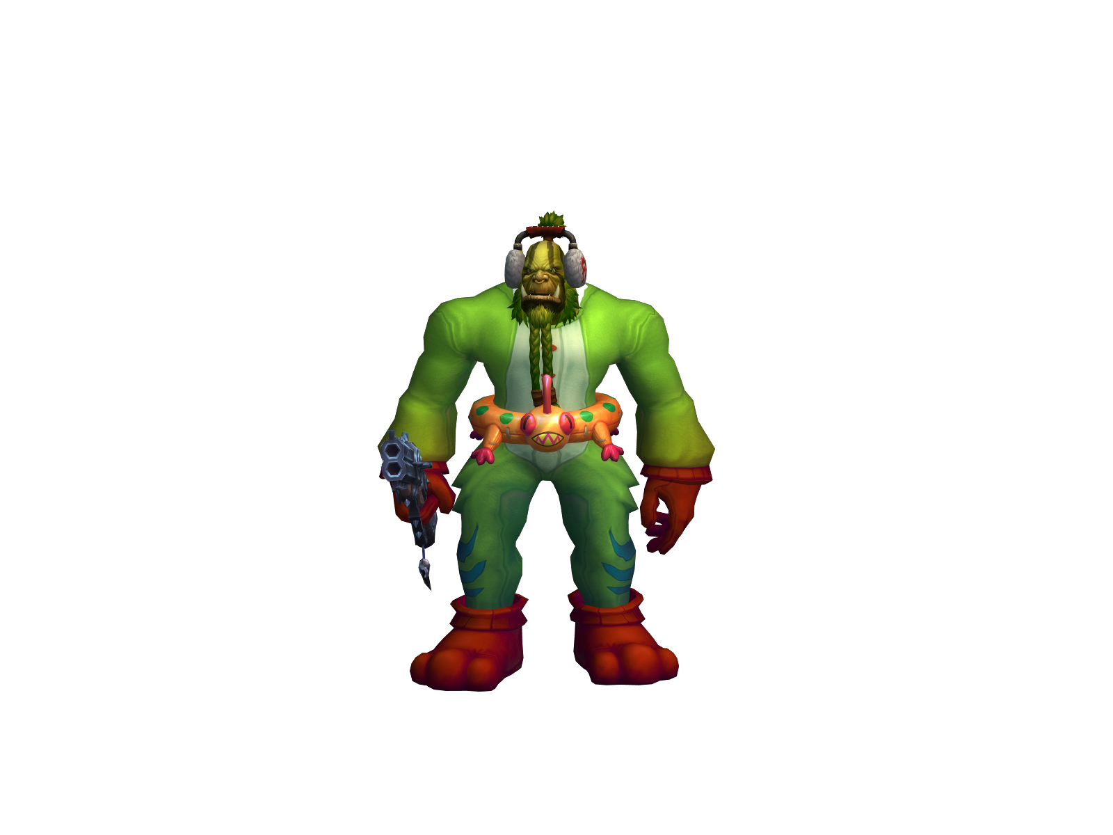 Tsongga 3D character render