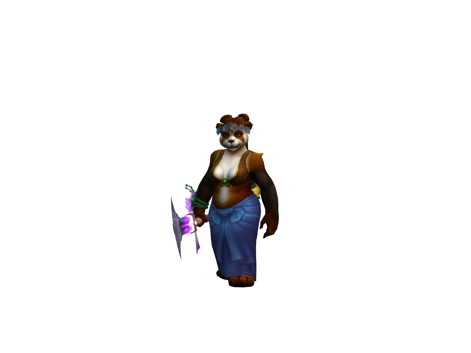 Makgooksoo 3D character render
