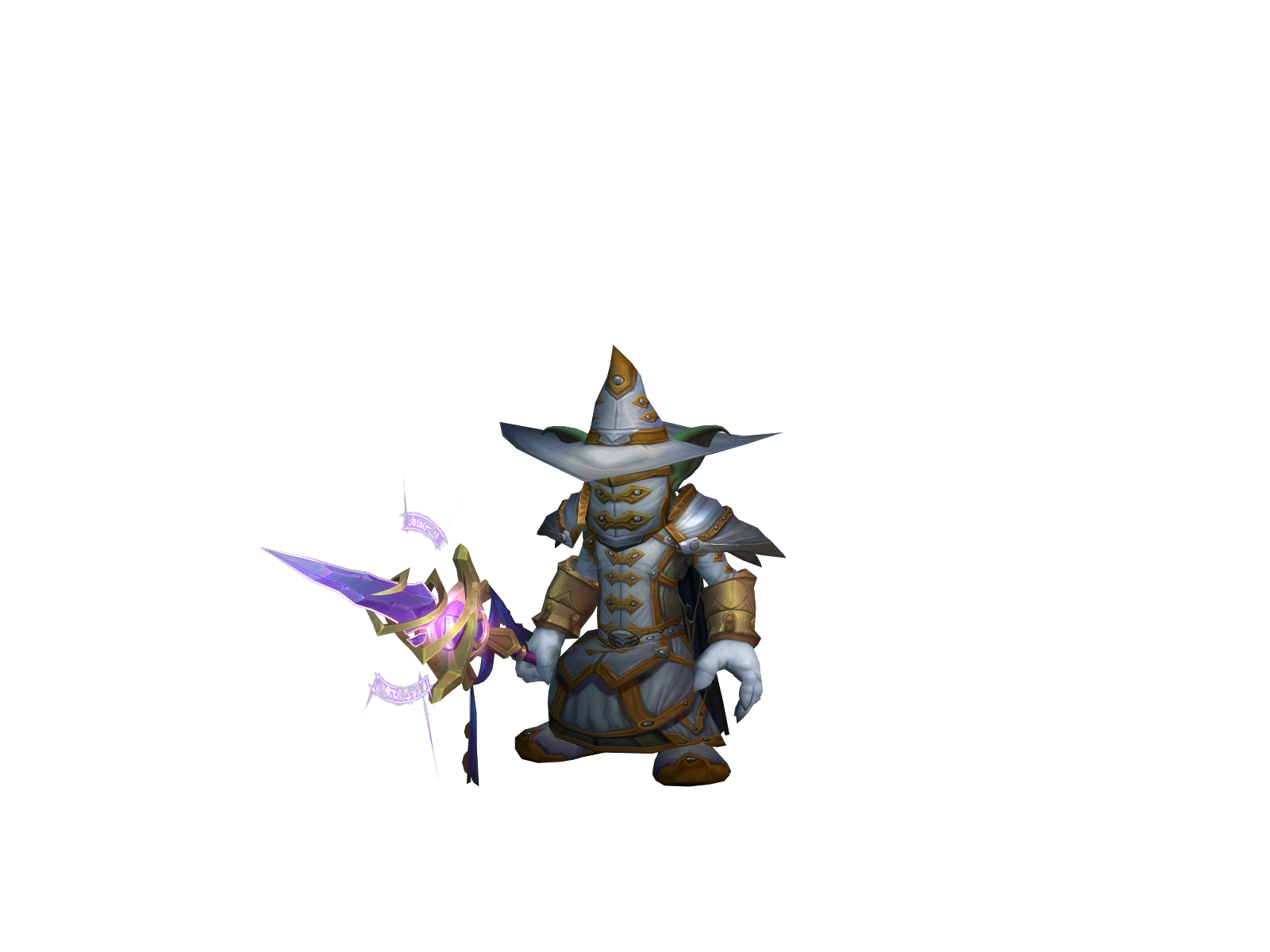 Magerueski 3D character render