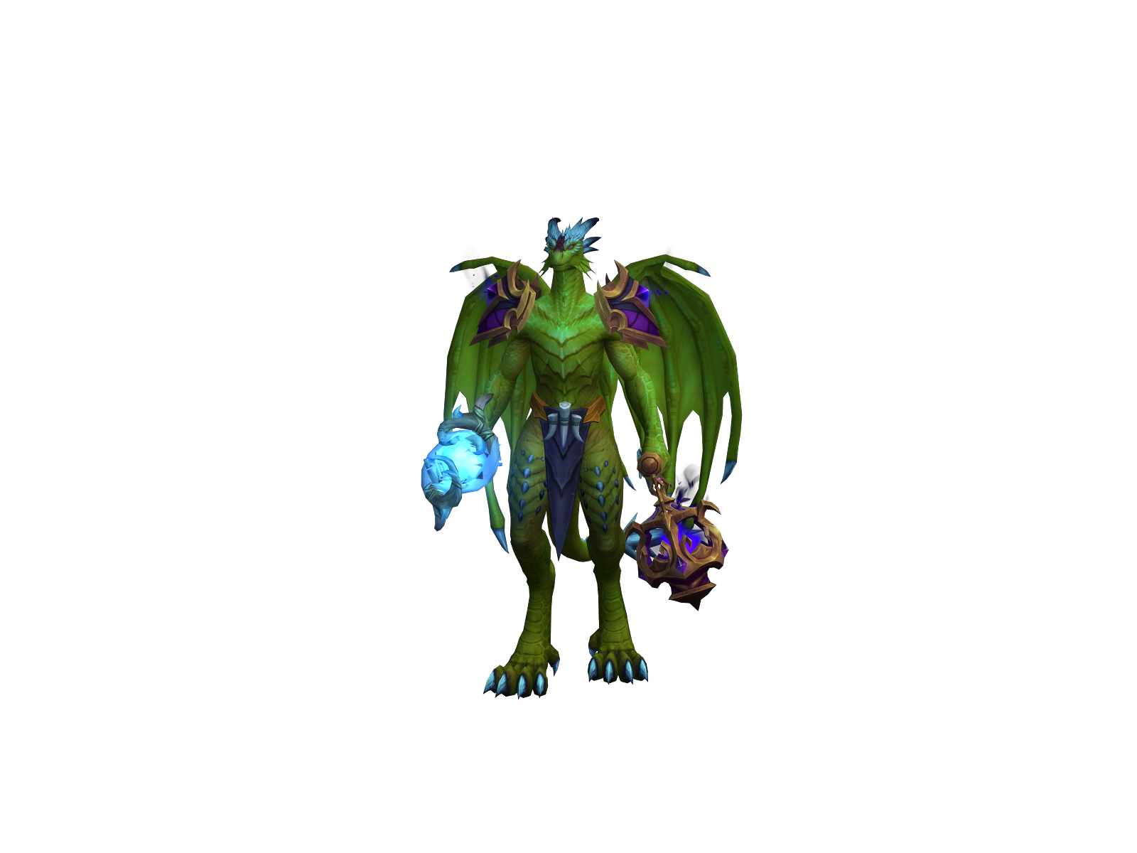 Dragginbreth 3D character render