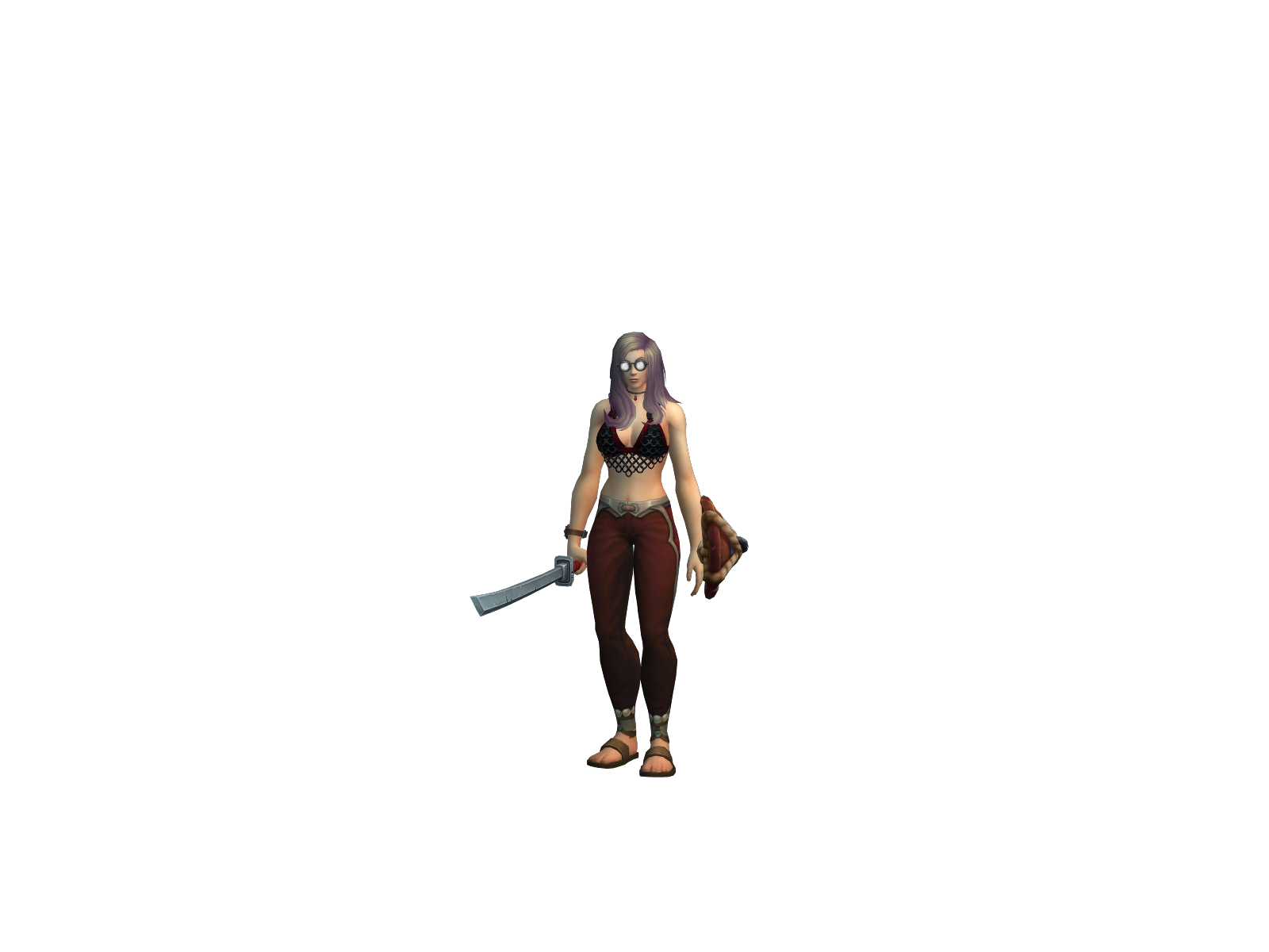 Koahaha 3D character render
