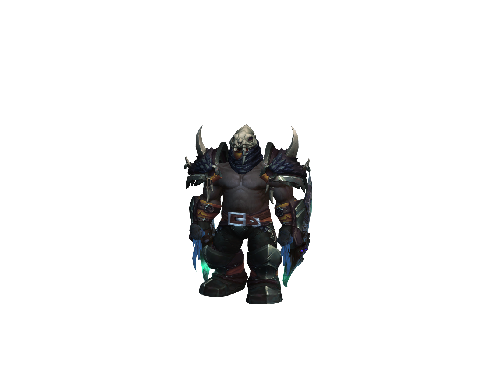 Shamwøah 3D character render