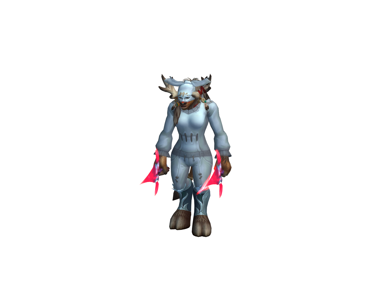 Damgong 3D character render