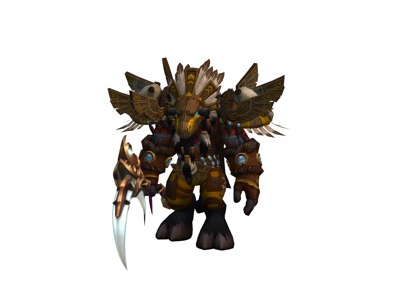 Moodaddio 3D character render