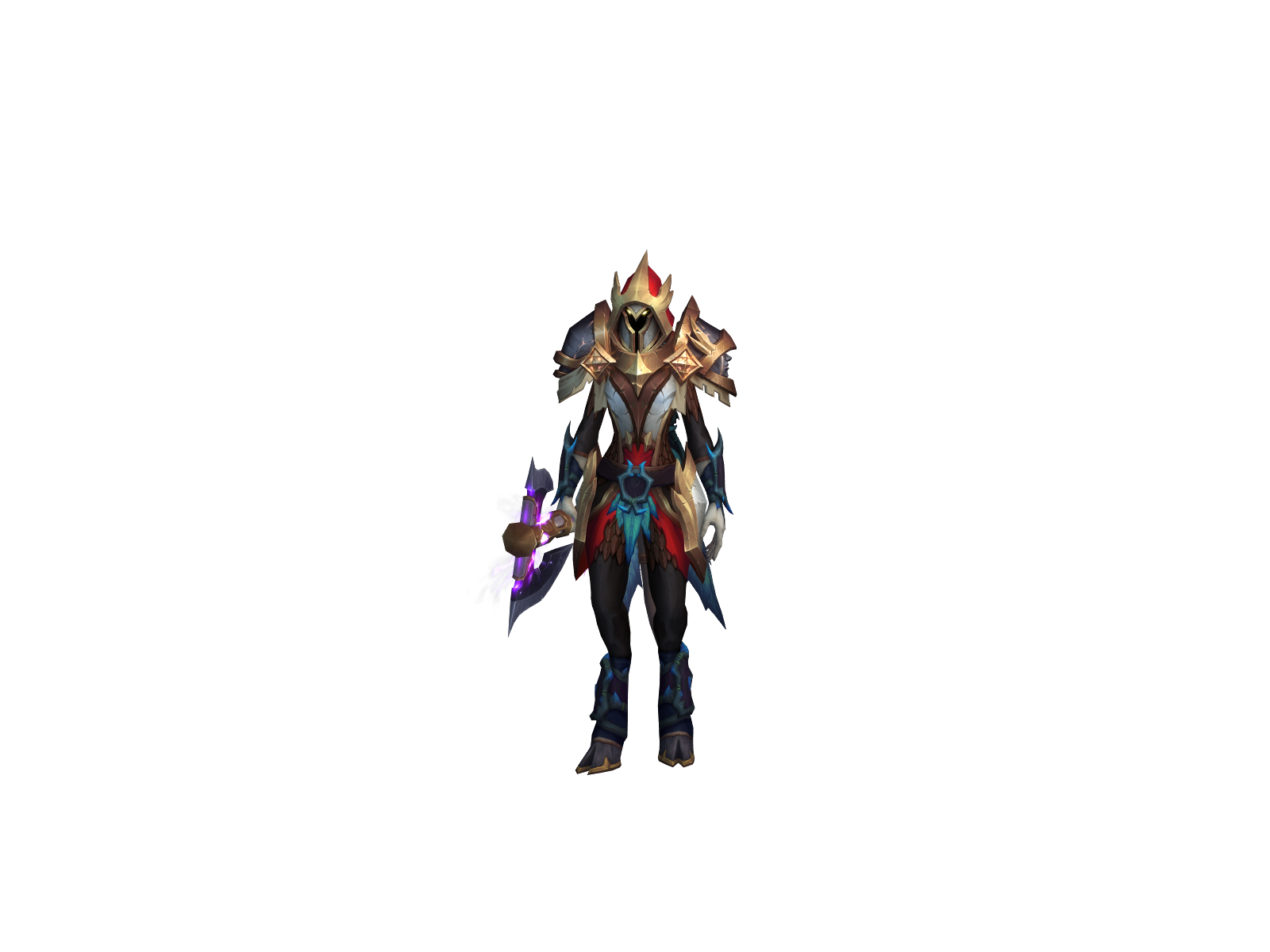 Nagholic 3D character render