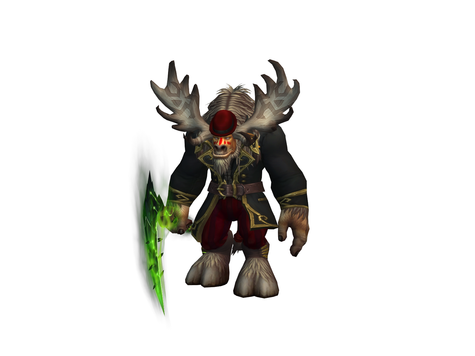 Englishman 3D character render