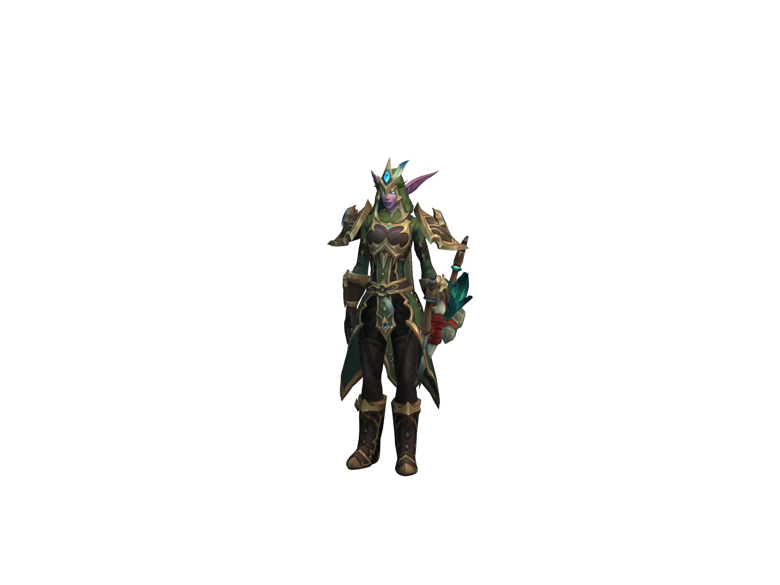 Jongblue 3D character render
