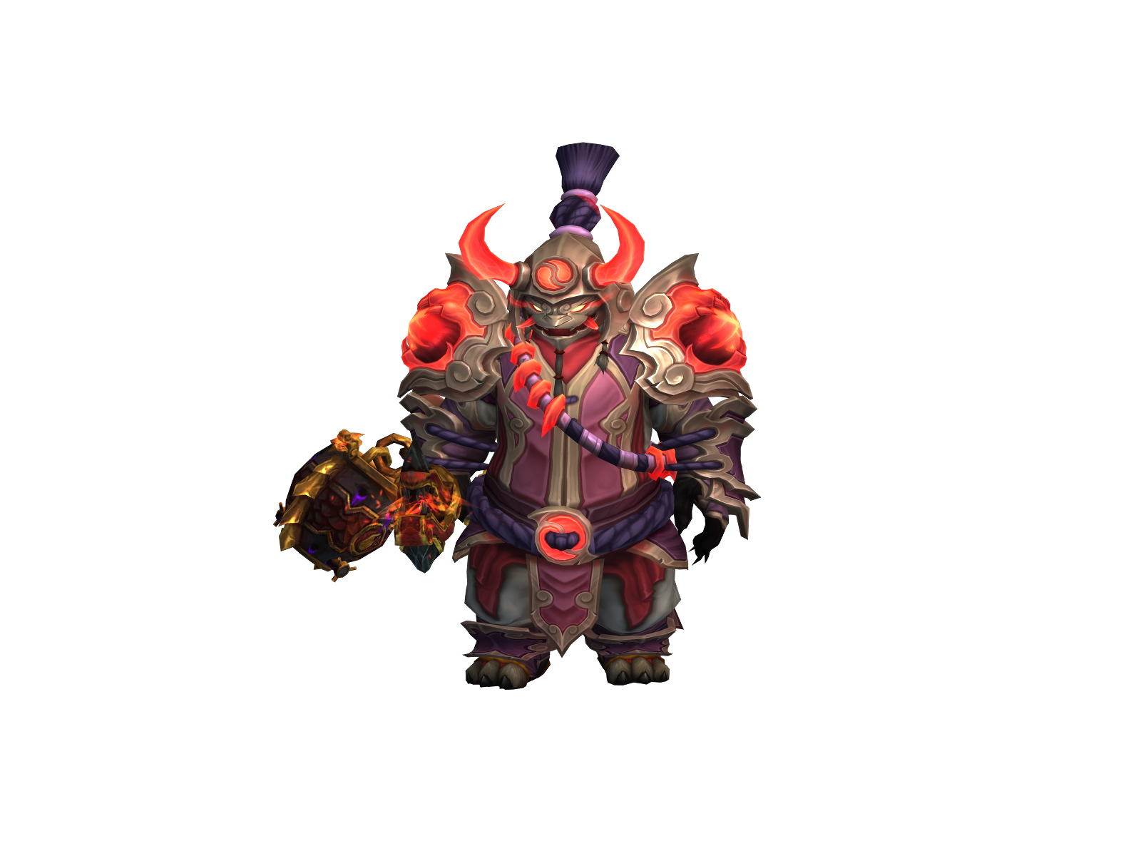 Wooritown 3D character render