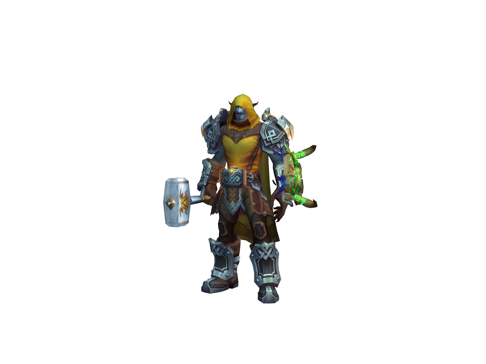 Boneshaman 3D character render