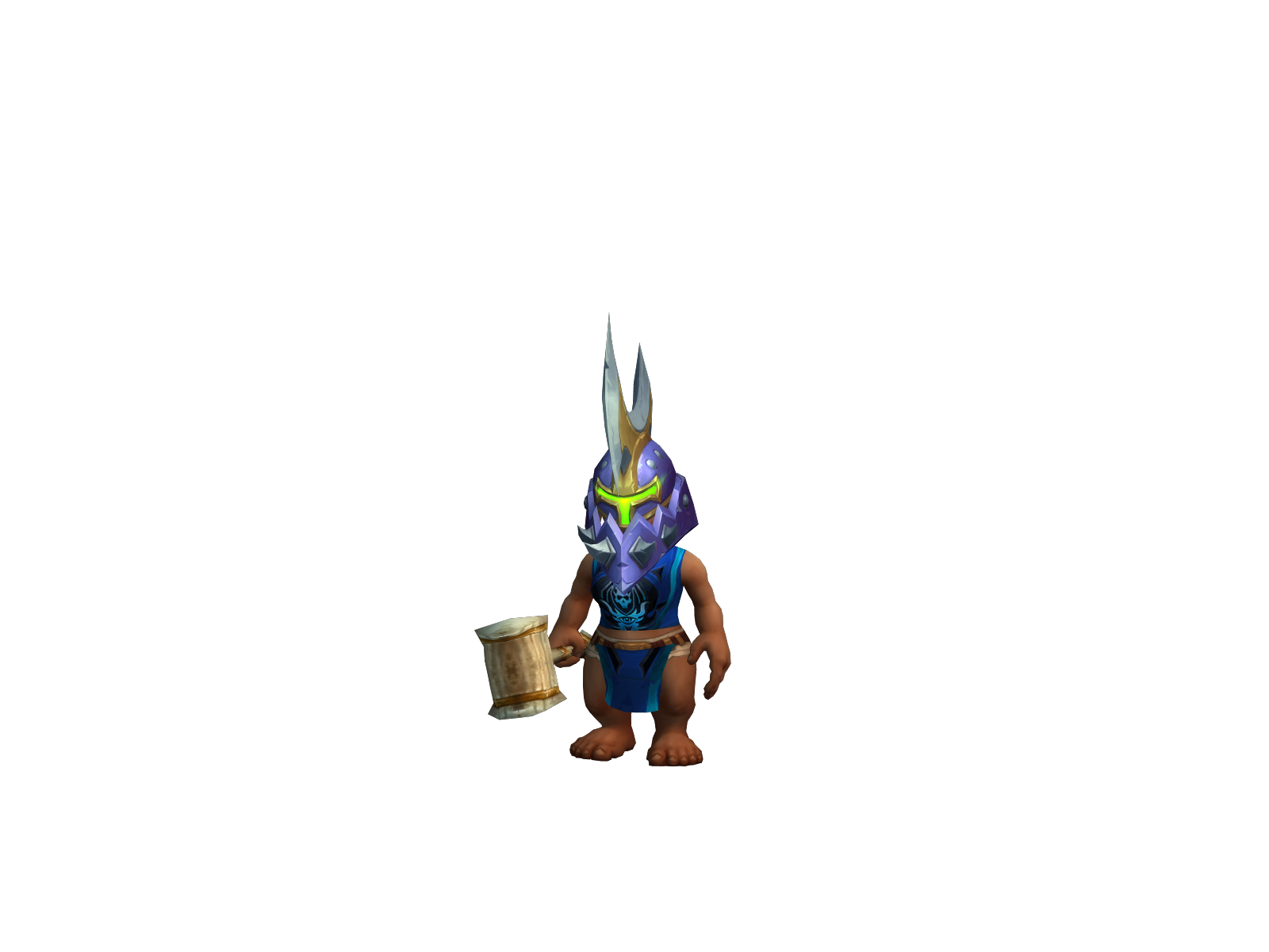 Ekekek 3D character render