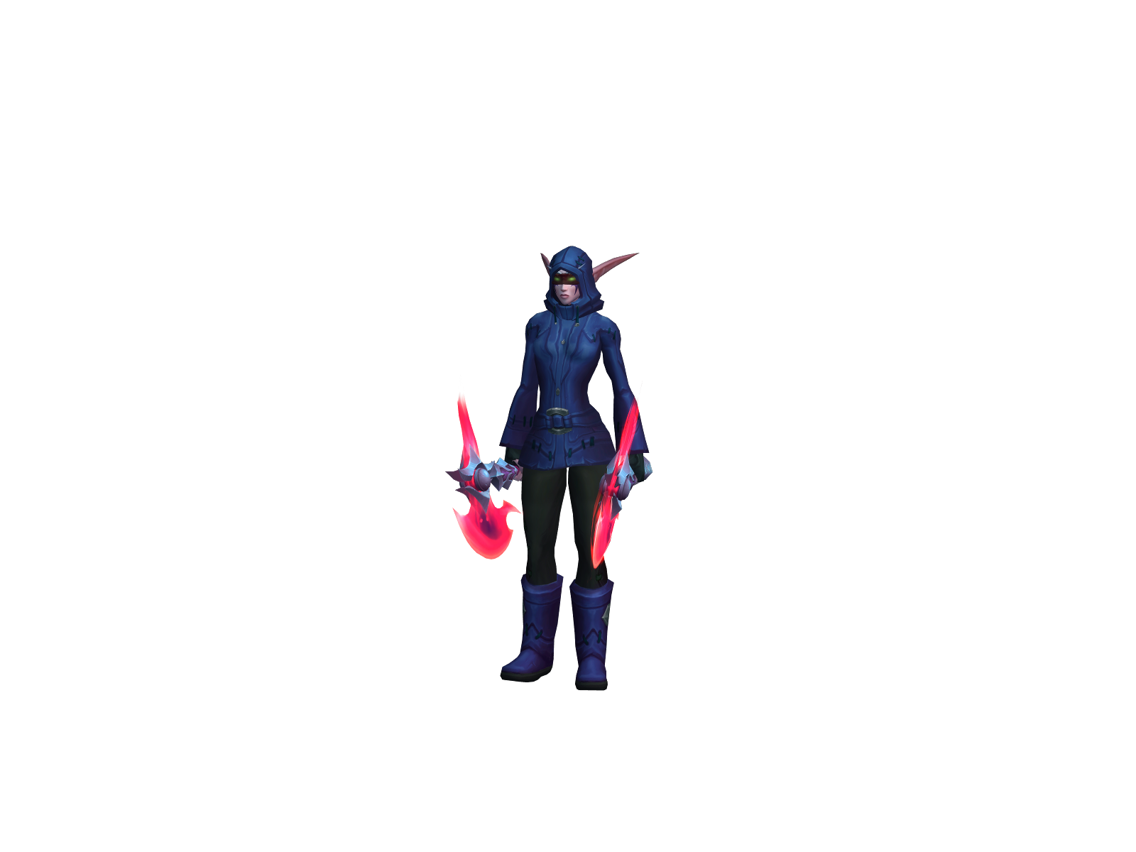 Melzena 3D character render