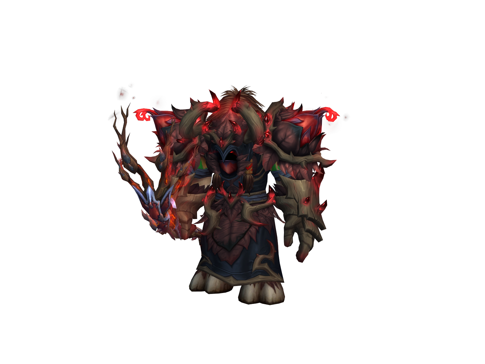 Rakrotou 3D character render