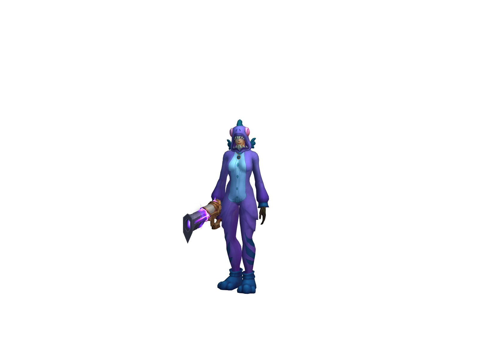 Vakia 3D character render
