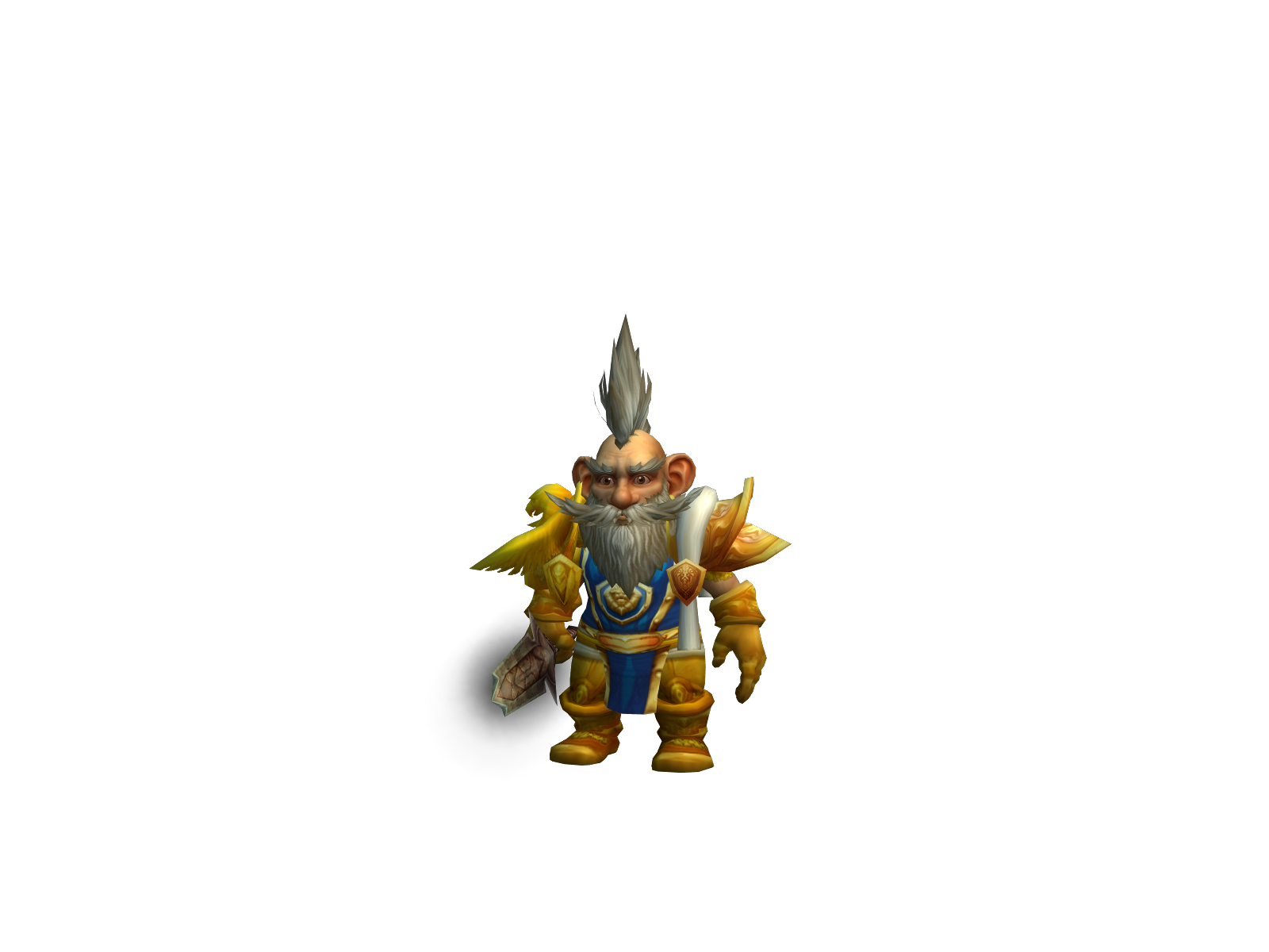 Agnomally 3D character render