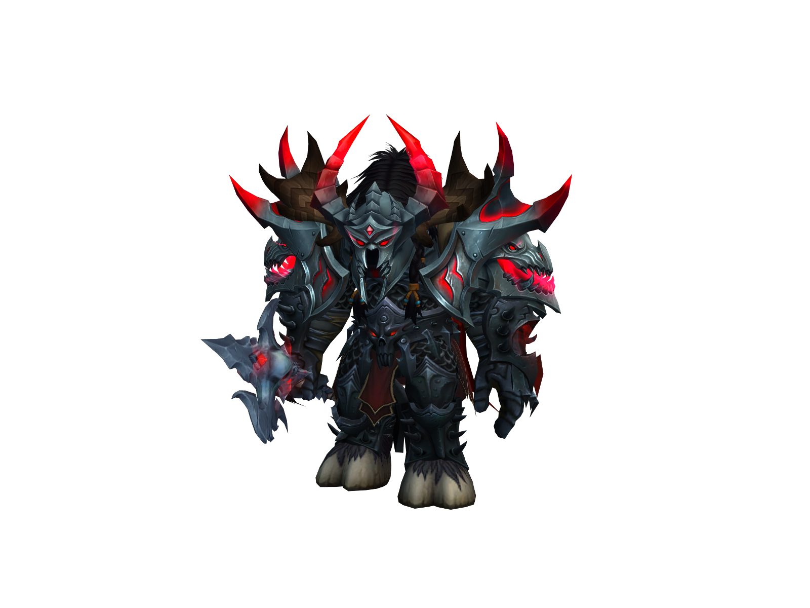 Zabakgom 3D character render